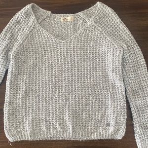 Hollister medium women’s  gray knit sweater